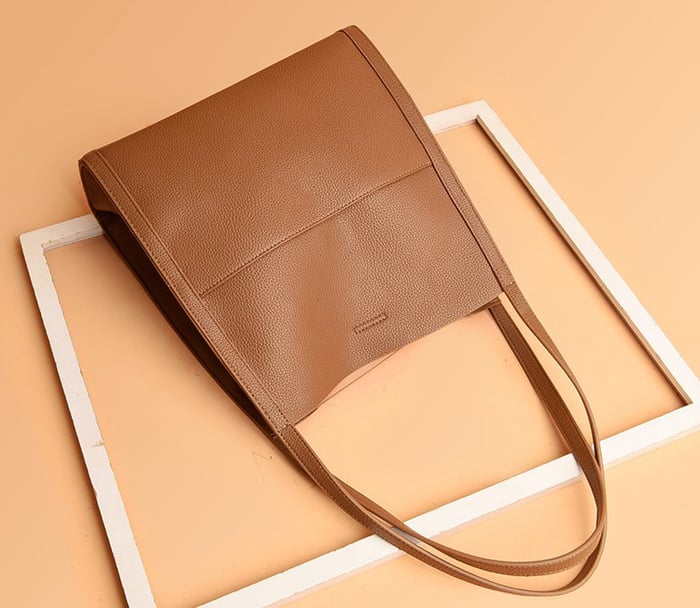 Maeve | Handmade elegant leather shoulder bag