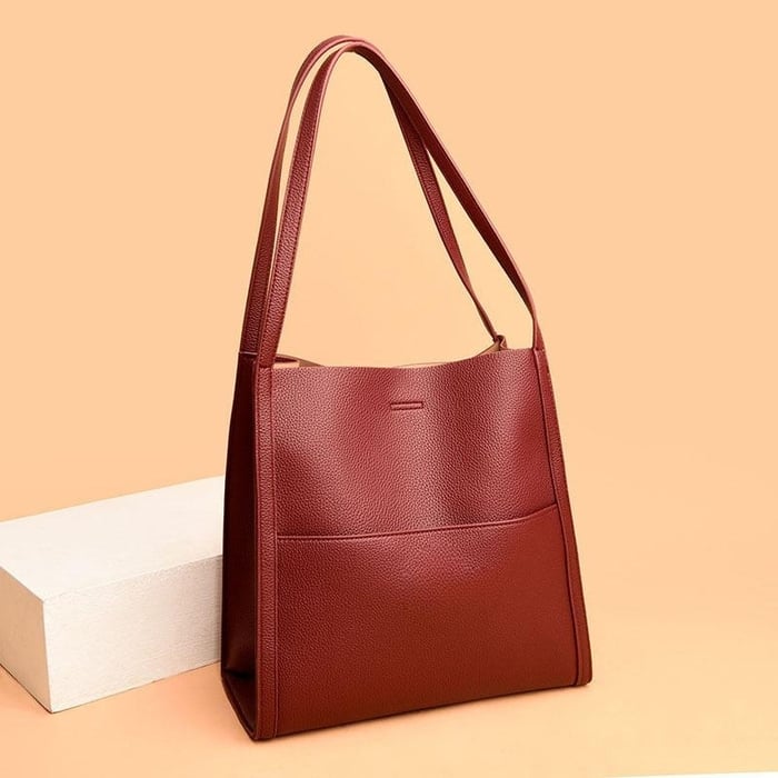 Maeve | Handmade elegant leather shoulder bag