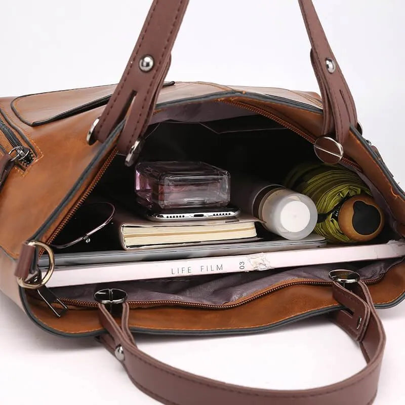 Laura | Leather shoulder bag