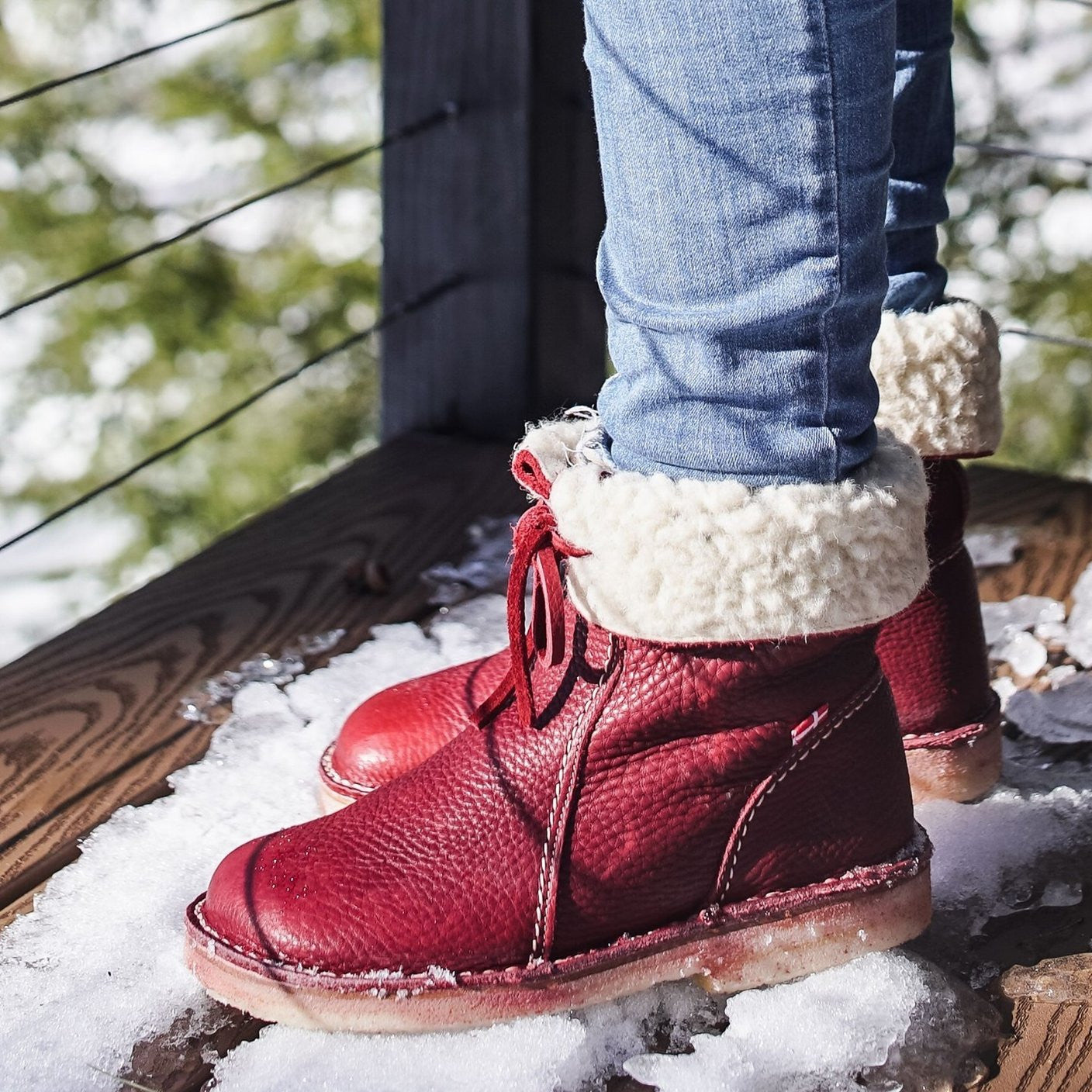 Alana | Waterproof boot with wool lining