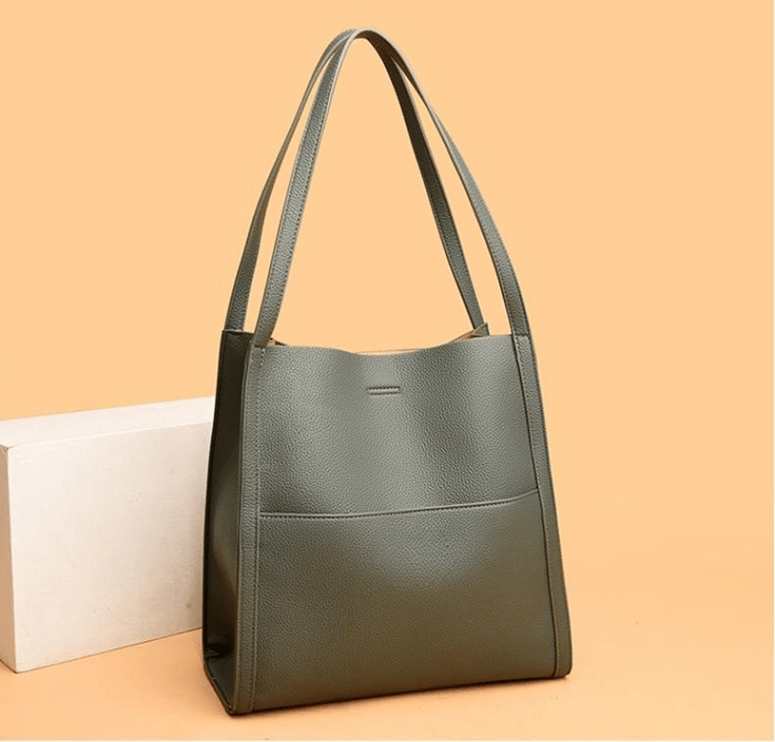 Maeve | Handmade elegant leather shoulder bag