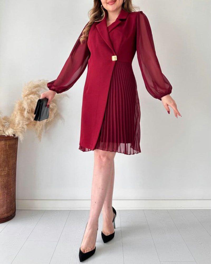 Jolene | Party Dress with Gold Buckle