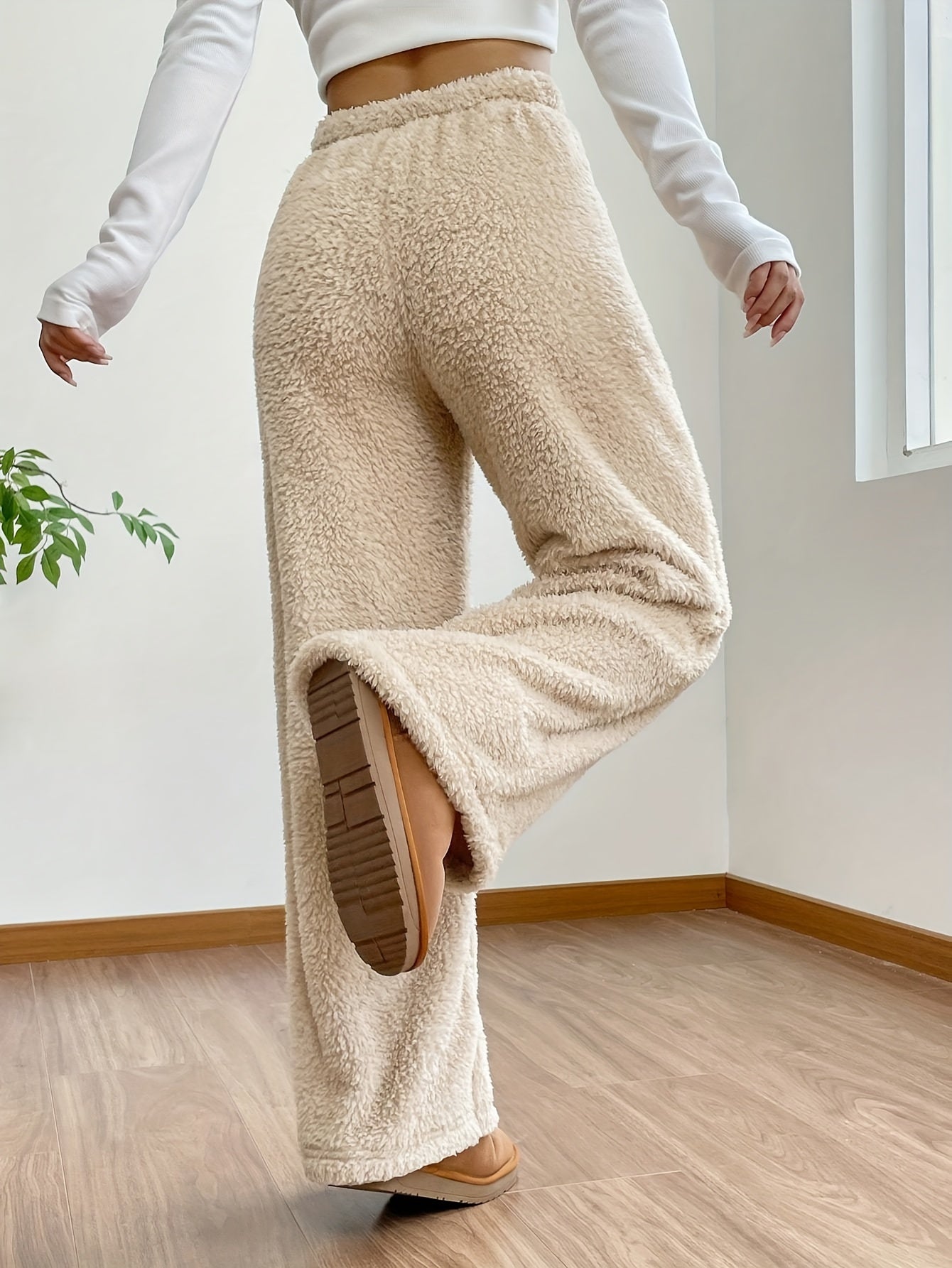 Vienna | Ultra-fleece wide trousers