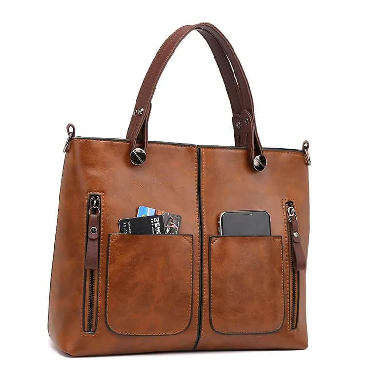 Laura | Leather shoulder bag