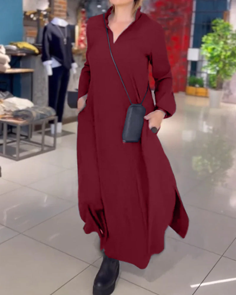 Emilia | Loose-fitting stylish long dress