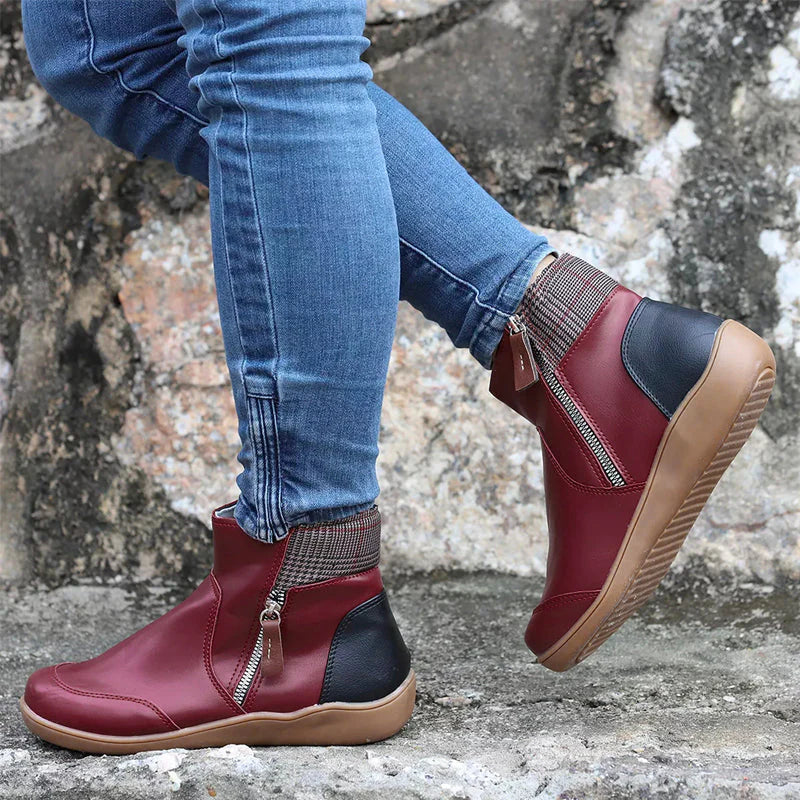 Beatrix | Waterproof orthopaedic boots with premium zip