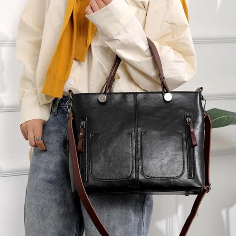 Laura | Leather shoulder bag