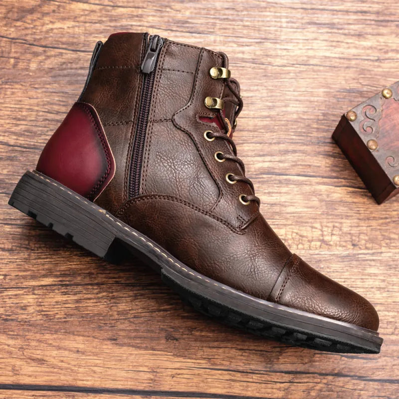Benjamin | Classic leather Oxford boots for men