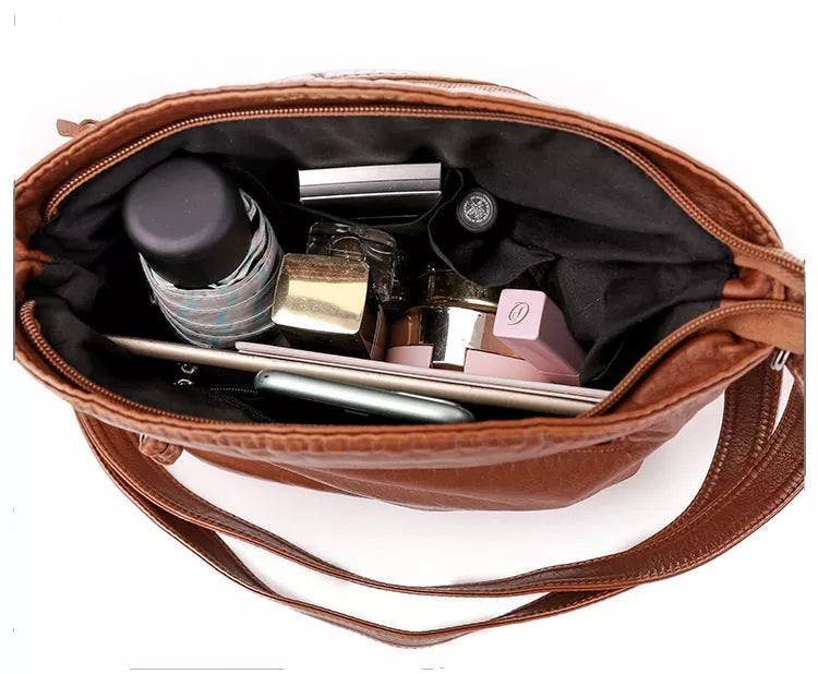 Lena | Leather Shoulder Bag