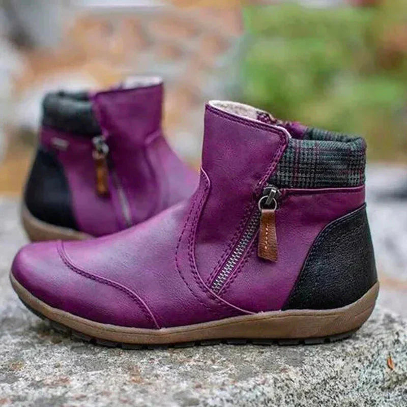 Beatrix | Waterproof orthopaedic boots with premium zip