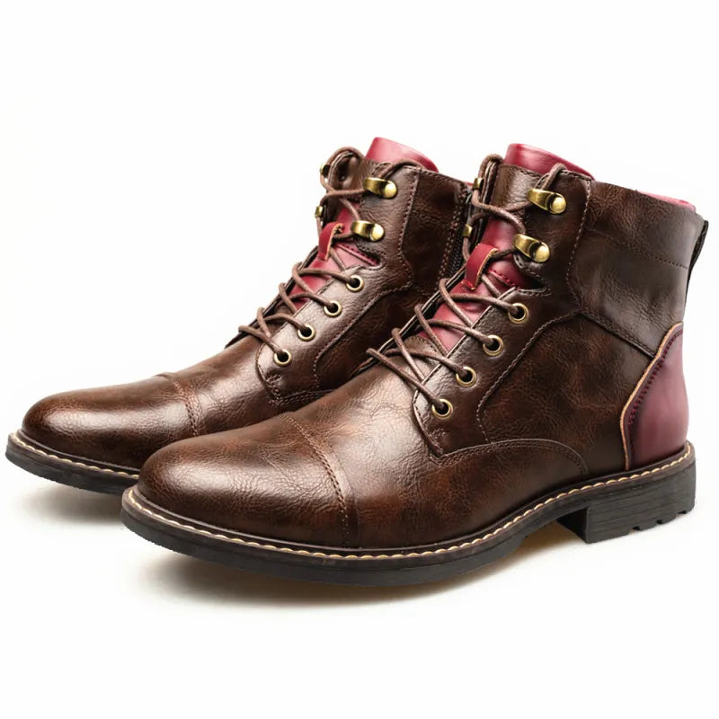 Benjamin | Classic leather Oxford boots for men