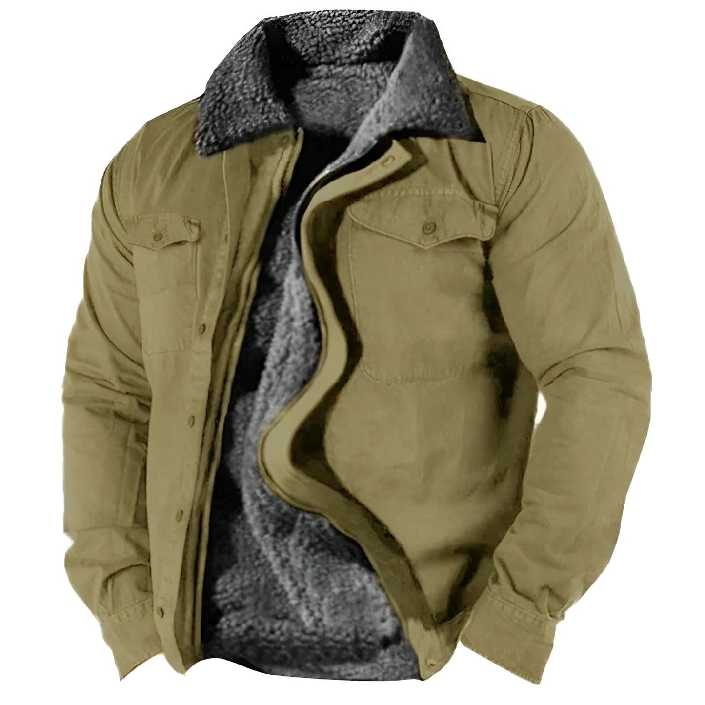 Brandon | Classic western fleece jacket