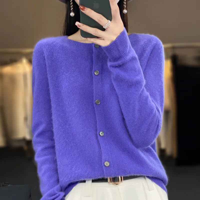 Sabrina | Cosy wool cardigan