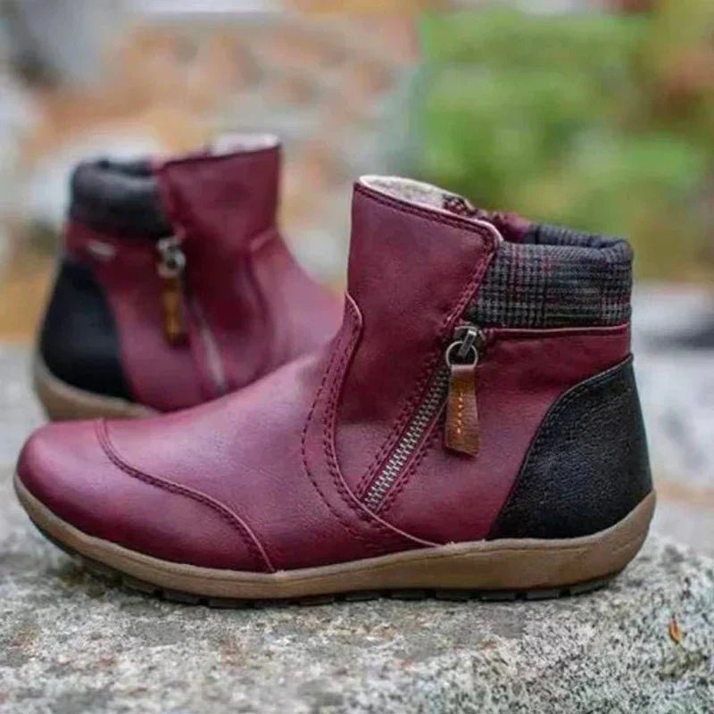 Beatrix | Waterproof orthopaedic boots with premium zip