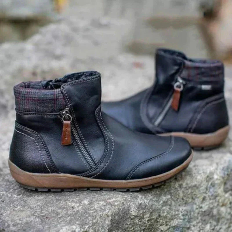 Beatrix | Waterproof orthopaedic boots with premium zip