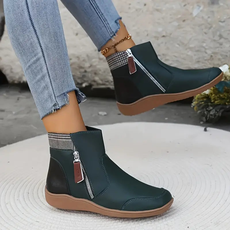 Beatrix | Waterproof orthopaedic boots with premium zip