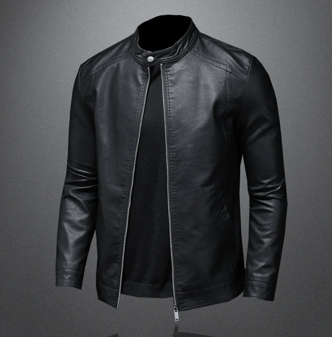 Alan | Tough leather men's jacket