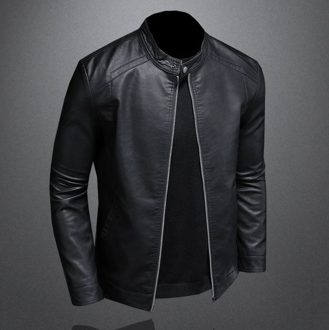 Alan | Tough leather men's jacket