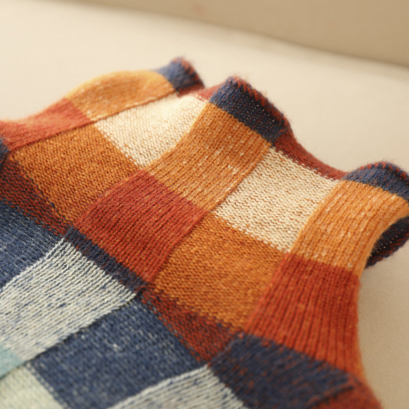 Camilla | Checkered Cozy Sweater