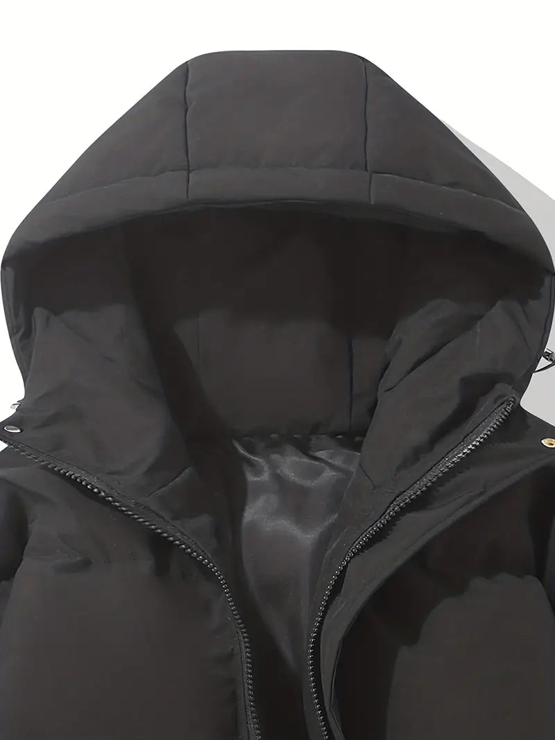 Bethany | Lined winter hooded jacket