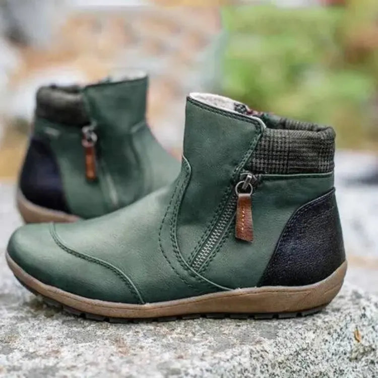 Beatrix | Waterproof orthopaedic boots with premium zip