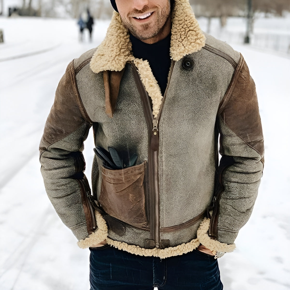 Archie | Warm wool winter coat