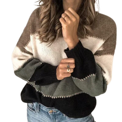 Sarah | Women's striped sweater