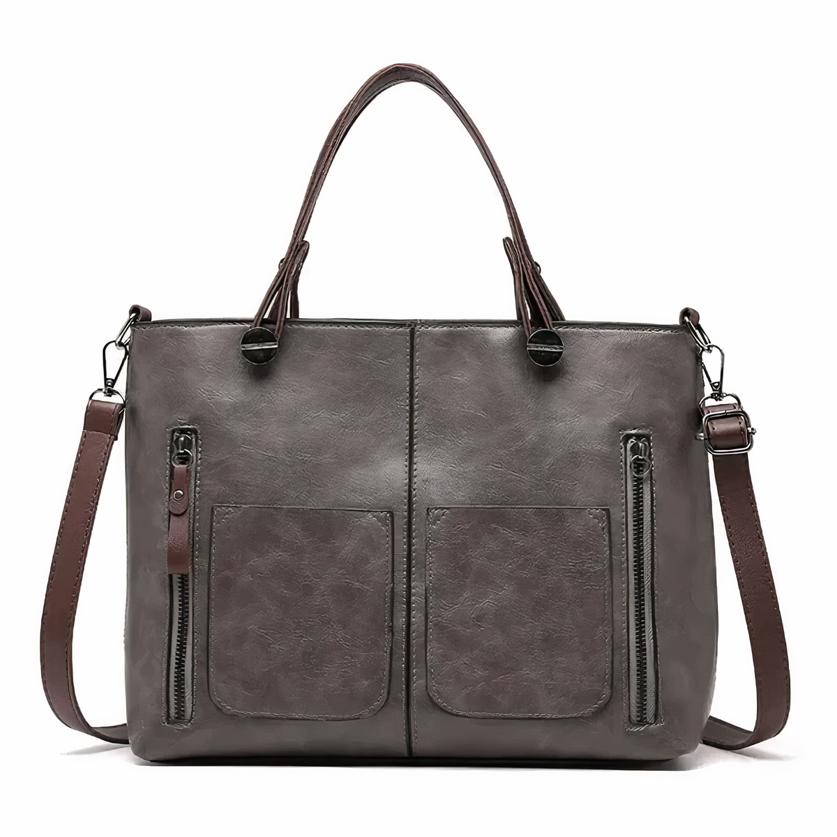 Leah | Leather shoulder bag in vintage style