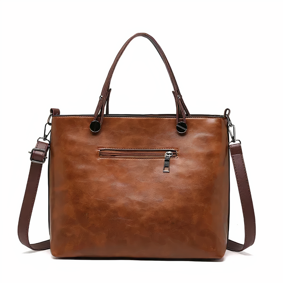 Leah | Leather shoulder bag in vintage style