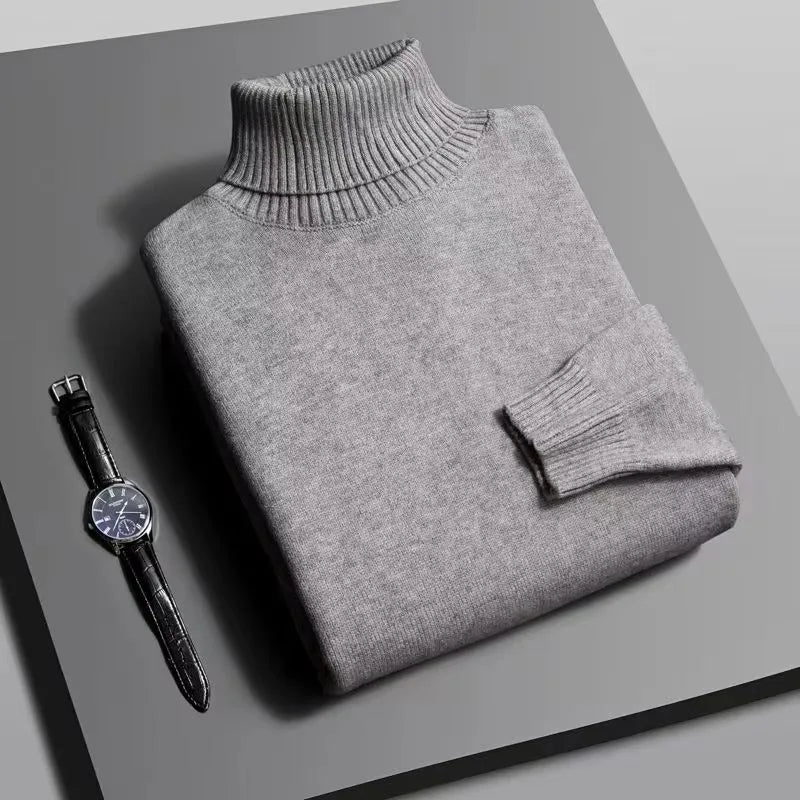 Joseph | Men's knitted turtleneck sweater