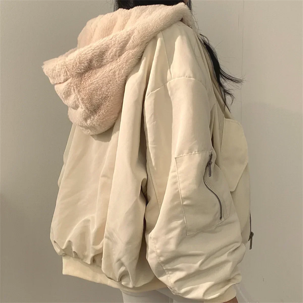 Tiana | Reversible jacket with hood