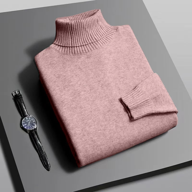 Joseph | Men's knitted turtleneck sweater