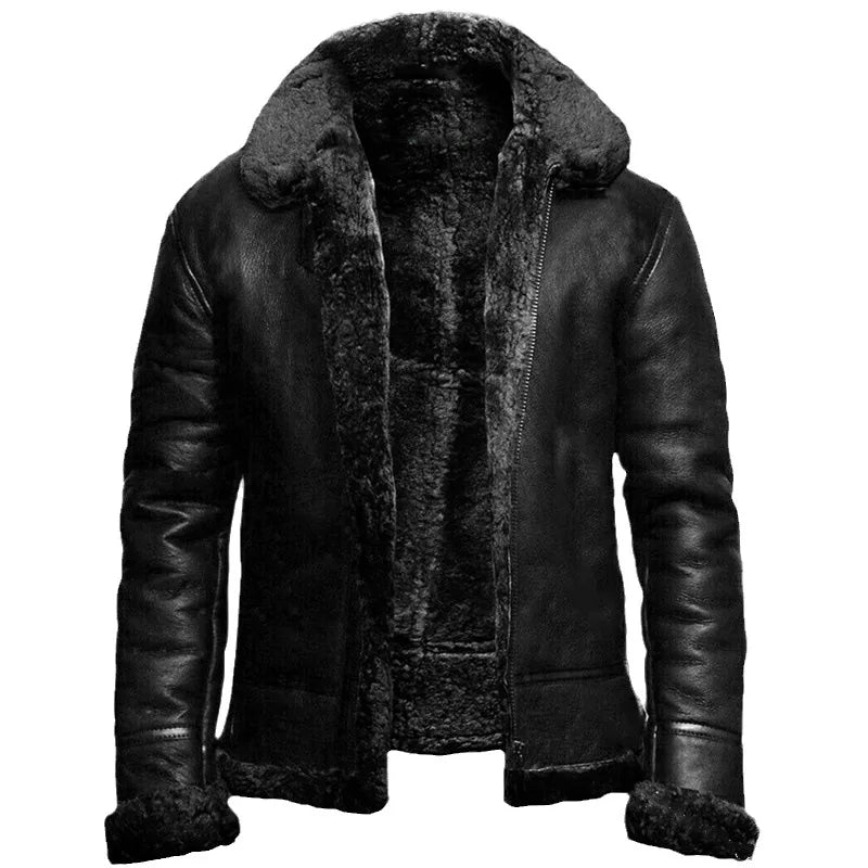 Wayne | Classic leather jacket