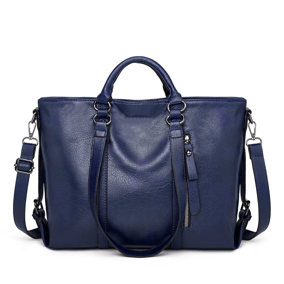 Madison | Leather shoulder bag with large capacity