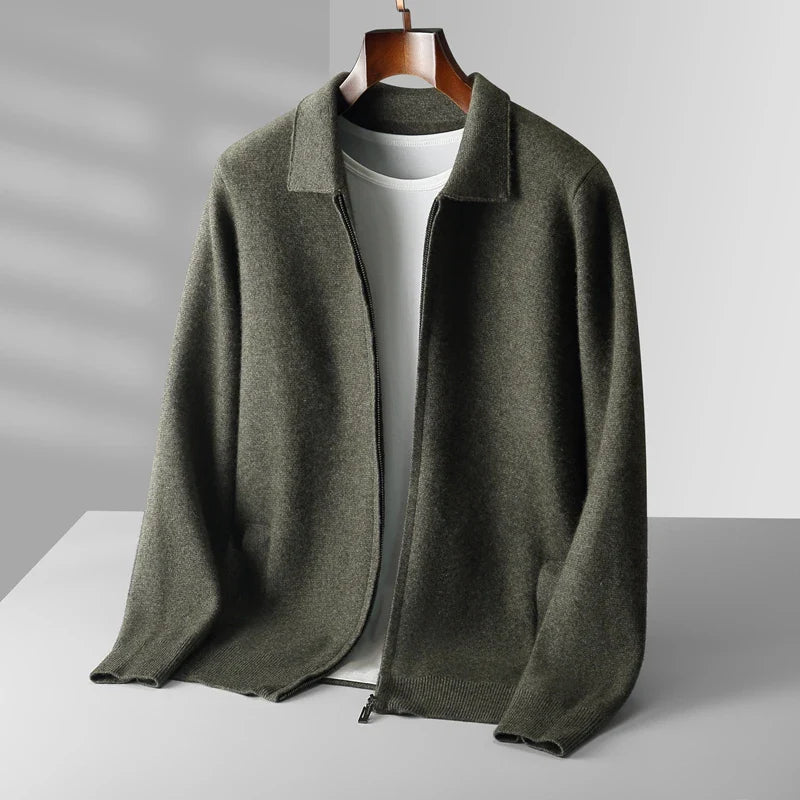 Gareth | Pure Cashmere Cardigan