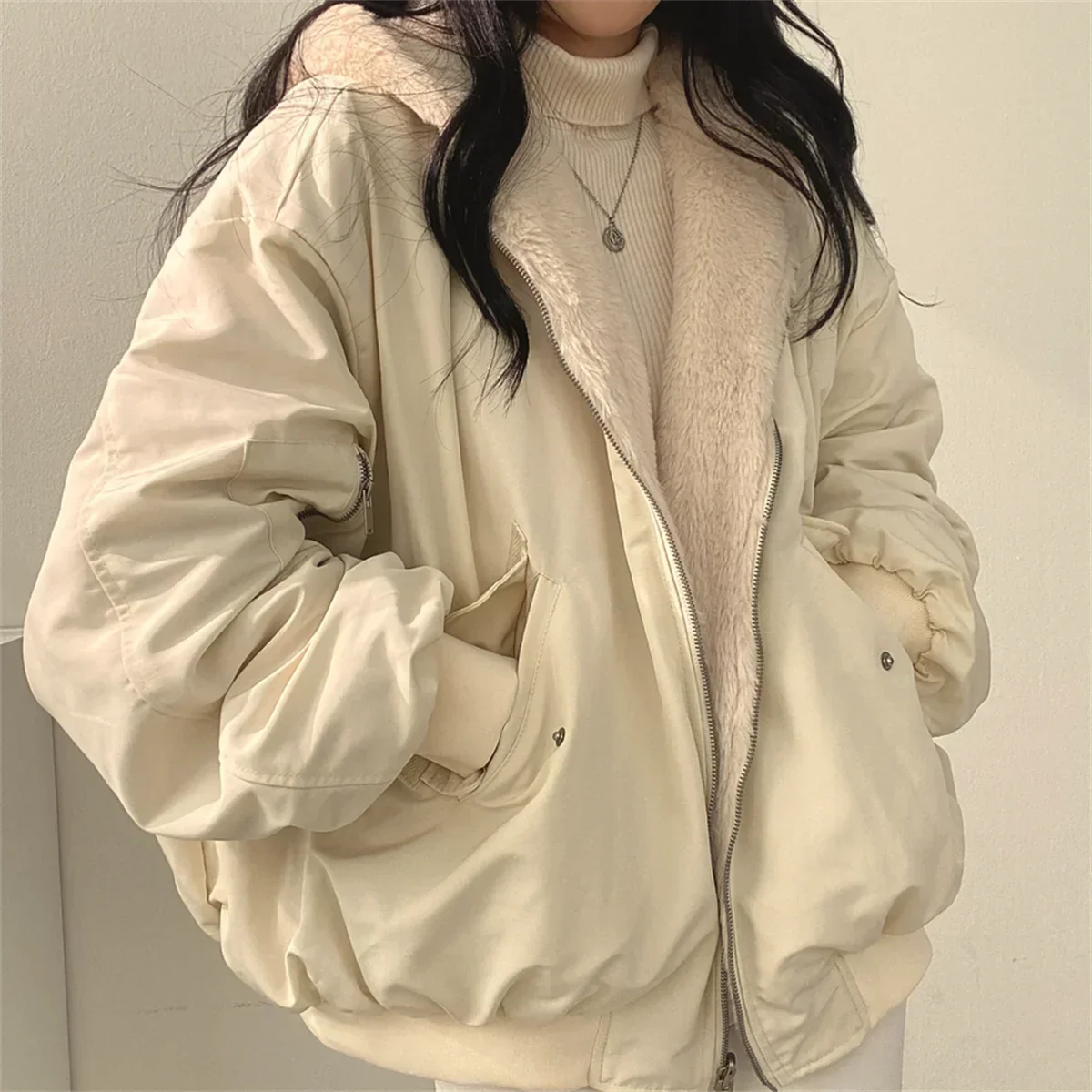 Tiana | Reversible jacket with hood