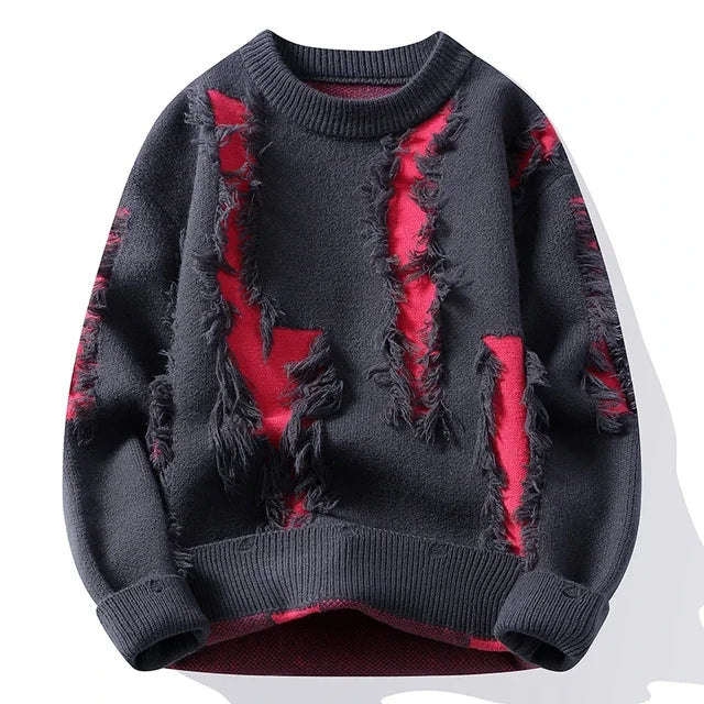 Declan | Torn Sweater