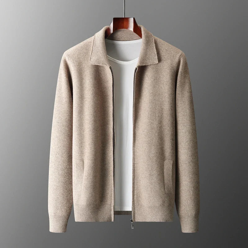 Gareth | Pure Cashmere Cardigan
