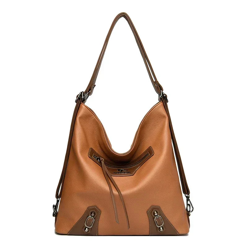 Martha | Elegant bag with multiple compartments made of leather