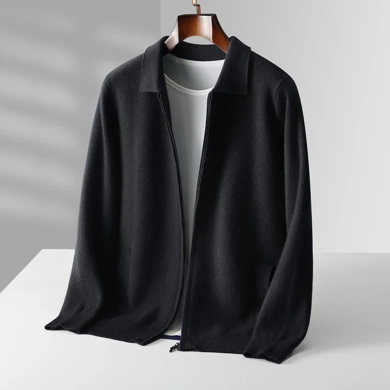 Gareth | Pure Cashmere Cardigan