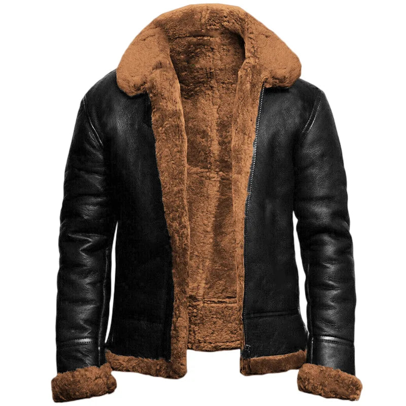 Wayne | Classic leather jacket