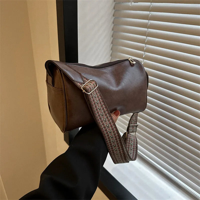 Madeline | Vintage Leather Crossbody Bag