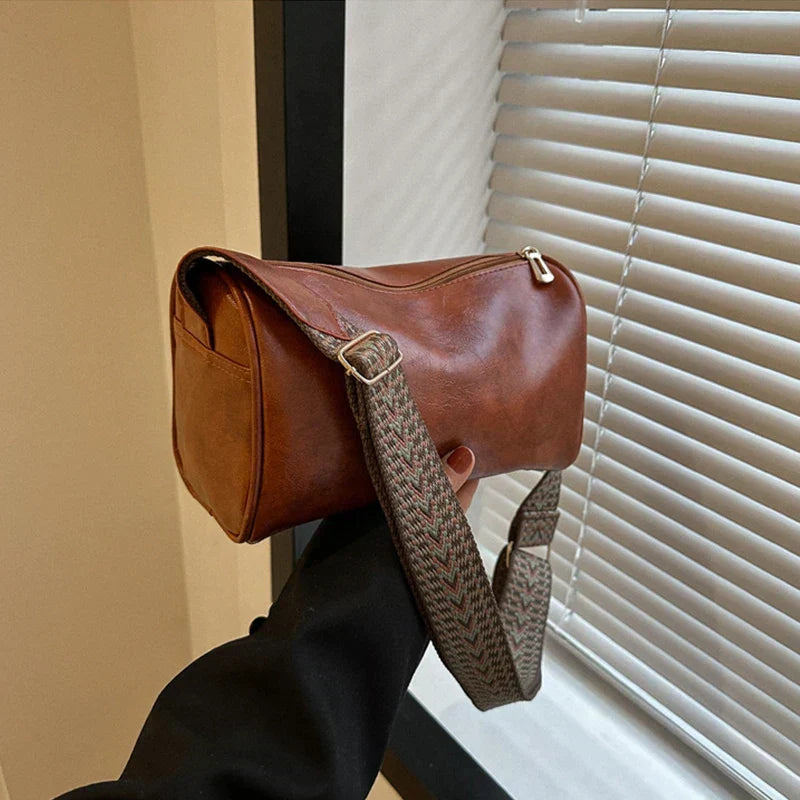 Madeline | Vintage Leather Crossbody Bag