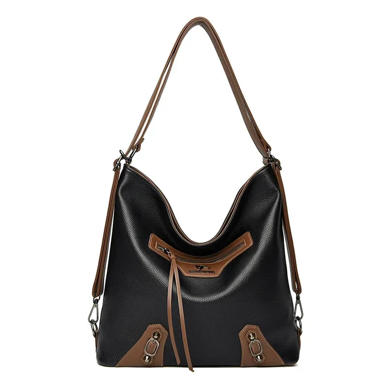 Martha | Elegant bag with multiple compartments made of leather