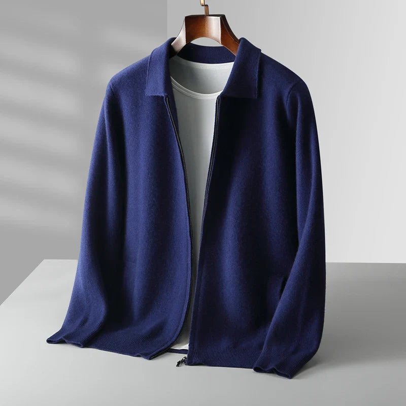 Gareth | Pure Cashmere Cardigan