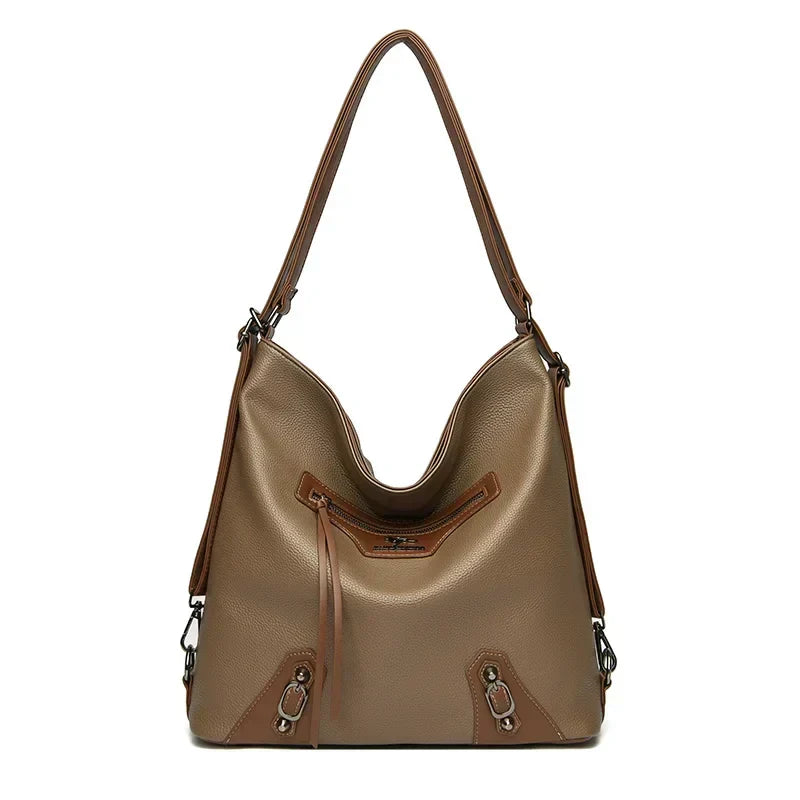 Martha | Elegant bag with multiple compartments made of leather