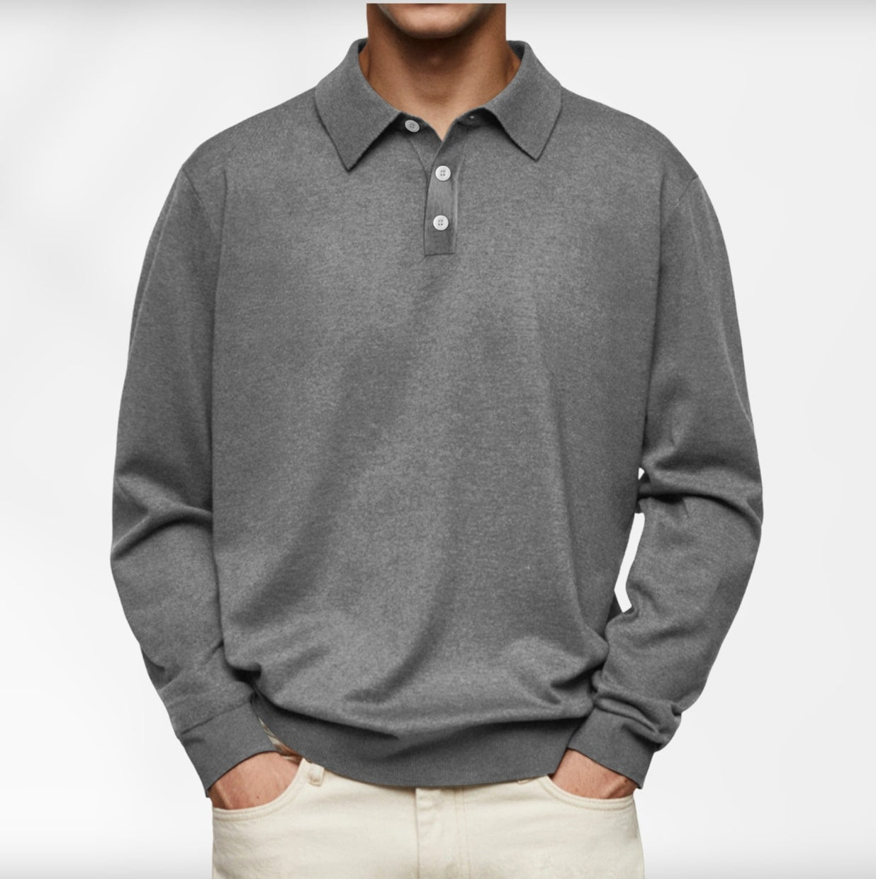 Jude | Stylish long-sleeved polo