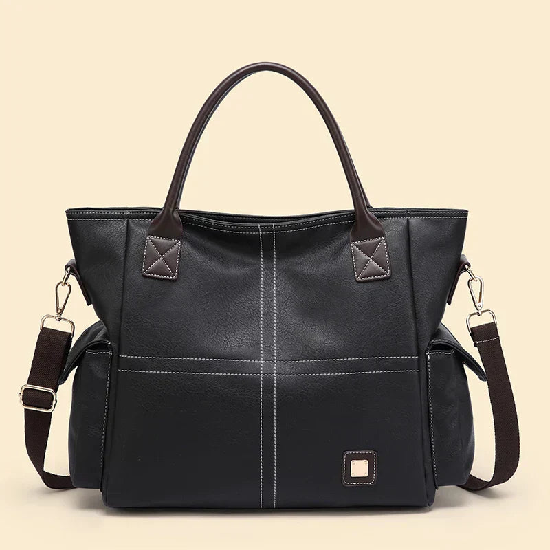Mia | Large leather tote bag