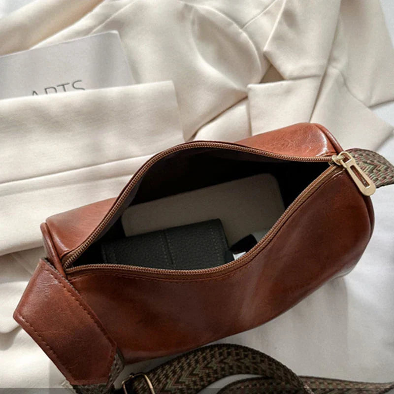 Madeline | Vintage Leather Crossbody Bag