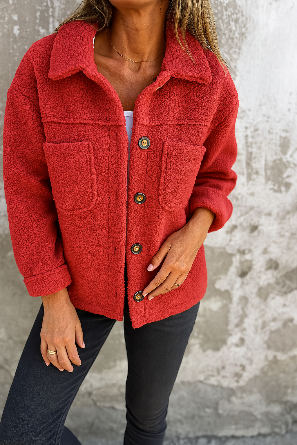Henley | Warm & Cozy Spring Jacket